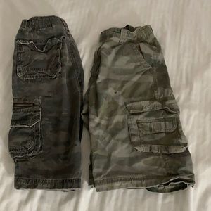 Free with purchase! Boys size 12 camo shorts